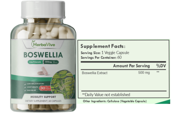 Boswellia supplement