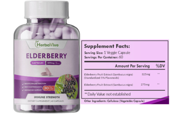 Elderberry supplement