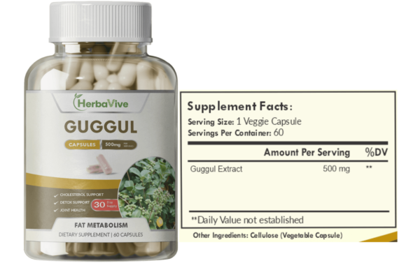 Guggul supplement