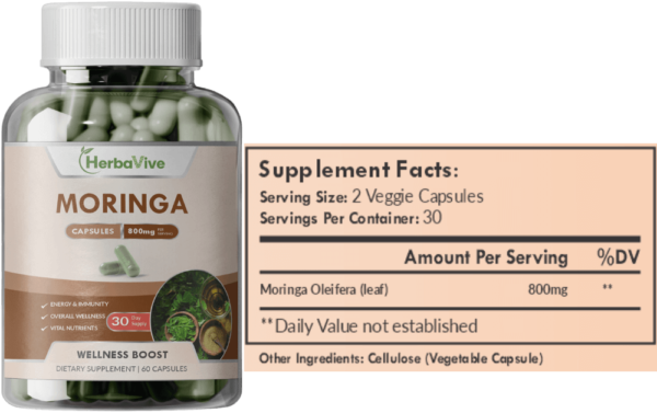 Moringa supplement