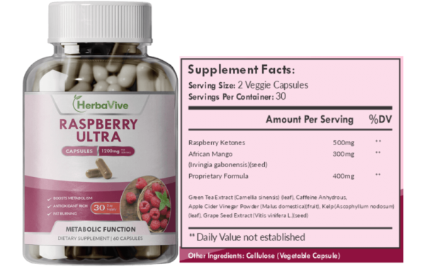 Raspberry supplement