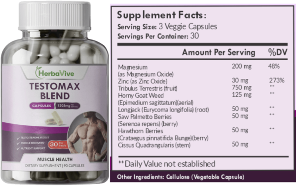 Testomax blend supplement
