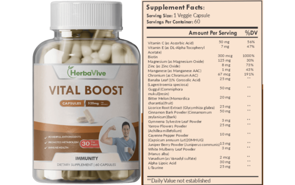 Vitalboost supplement