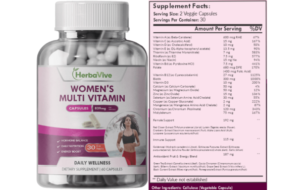 Women multivitamin supplement